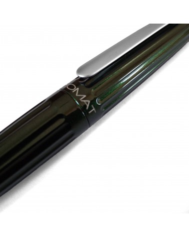 Stylo-plume Diplomat Aero Evergreen, plume acier inoxydable, fabriqué en Allemagne