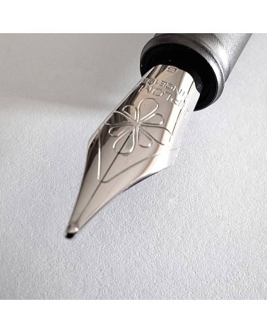 Stylo-plume Diplomat Aero Champagne, bec (plume) acier inoxydable, fabriqué en Allemagne