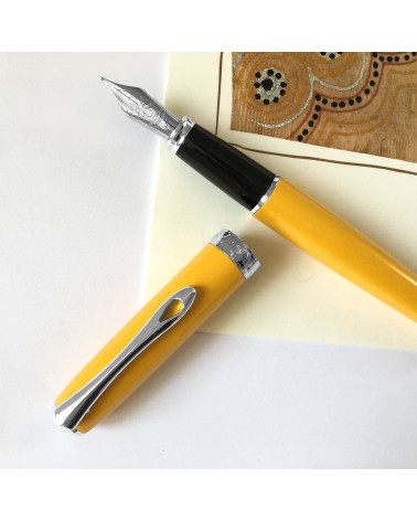 Stylo-plume Diplomat Excellence A2 Yellow, fabriqué en Allemagne