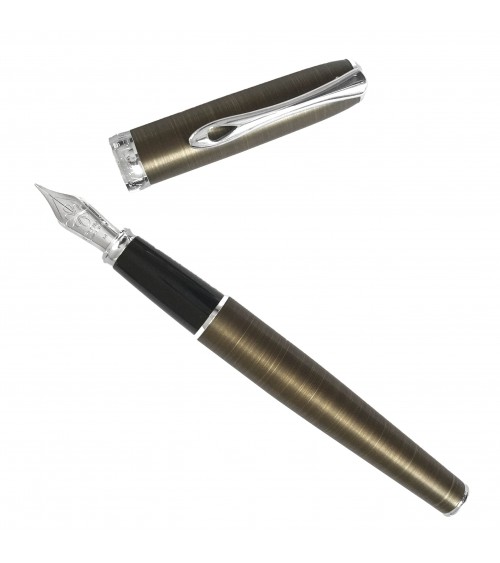 Stylo-plume Diplomat Excellence A2 couleur Oxyd brass, fabriqué en Allemagne