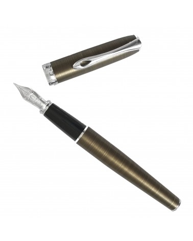 Stylo-plume Diplomat Excellence A2 couleur Oxyd brass, fabriqué en Allemagne