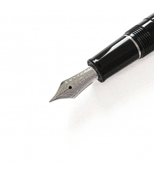 Stylo-plume Sailor PG slim Silver Black, à L’Ecritoire design, Lausanne