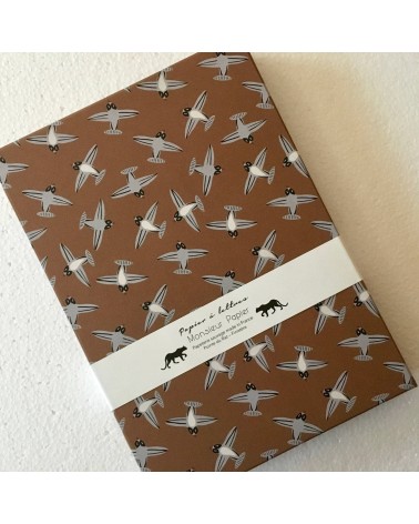 Coffret correspondance de Monsieur Papier: "Hirondeaux". L'Ecritoire design, lausanne.