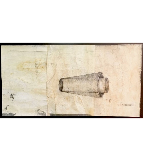 Tableau titré « Vice versa », 2017, par le peintre cubain Vladimir Carvajal