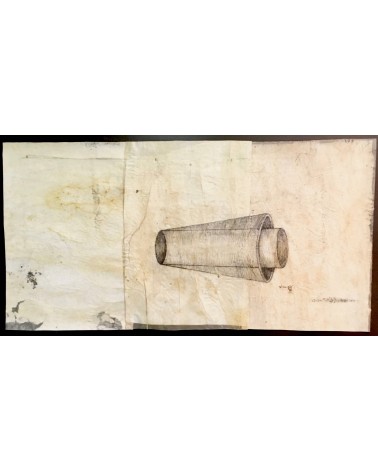 Tableau titré « Vice versa », 2017, par le peintre cubain Vladimir Carvajal