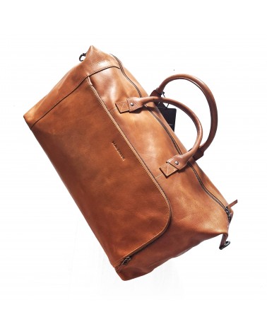 Sac de voyage Maverick, cuir de vachette pleine fleur