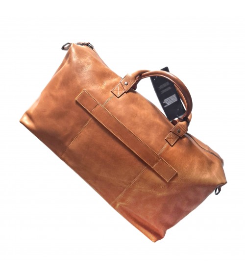 Sac de voyage Maverick, cuir de vachette pleine fleur