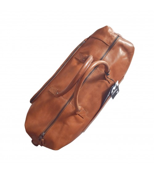 Sac de voyage Maverick, cuir de vachette pleine fleur