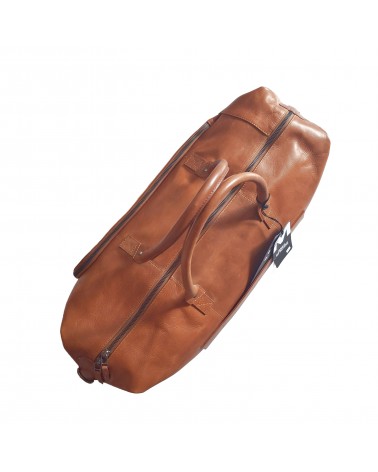 Sac de voyage Maverick, cuir de vachette pleine fleur