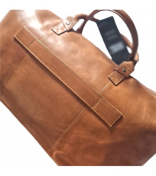 Sac de voyage Maverick, cuir de vachette pleine fleur