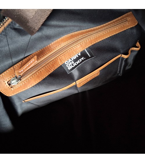 Sac de voyage Maverick, cuir de vachette pleine fleur