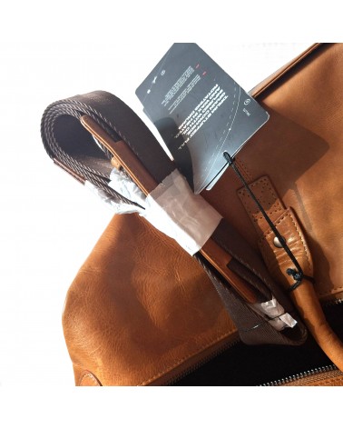 Sac de voyage Maverick, cuir de vachette pleine fleur