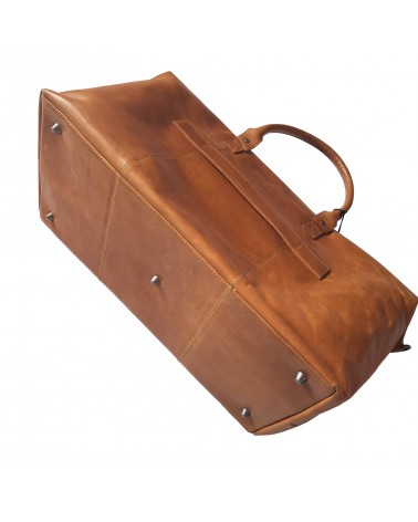 Sac de voyage Maverick, cuir de vachette pleine fleur