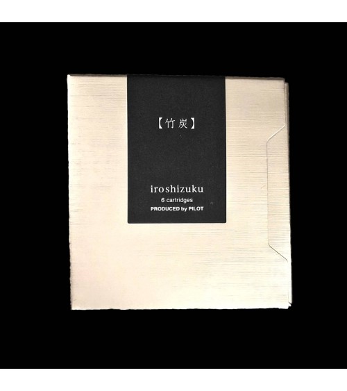 Cartouches Iroshizuku pour stylos-plume de la marque Pilot, Take-Sumi (noir)