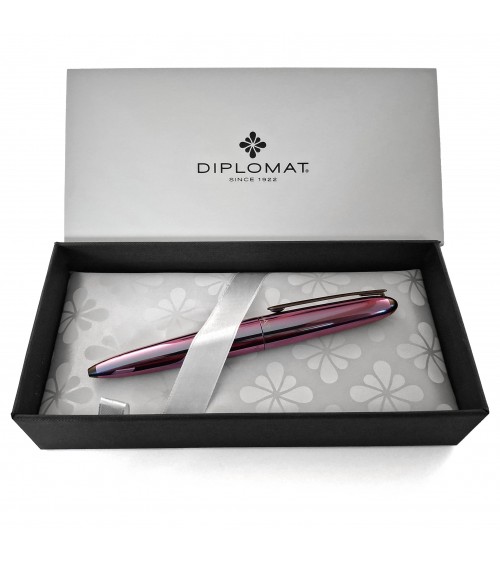 Stylo-bille Diplomat Aero Funky Petrol, fabriqué en Allemagne