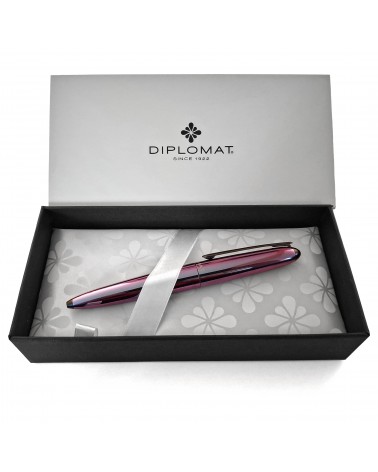 Stylo-bille Diplomat Aero Funky Petrol, fabriqué en Allemagne