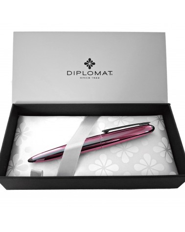 Stylo-plume Diplomat Aero Funky Petrol, fabriqué en Allemagne