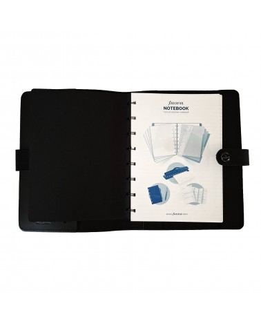 Protège-carnet cuir Filofax avec carnet Filofax à anneaux format A5