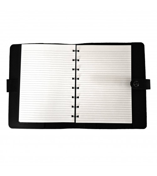 Protège-carnet cuir Filofax avec carnet Filofax à anneaux format A5