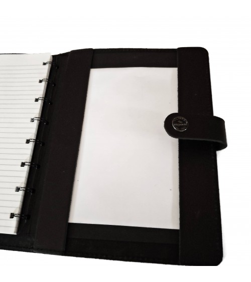 Protège-carnet cuir Filofax avec carnet Filofax à anneaux format A5