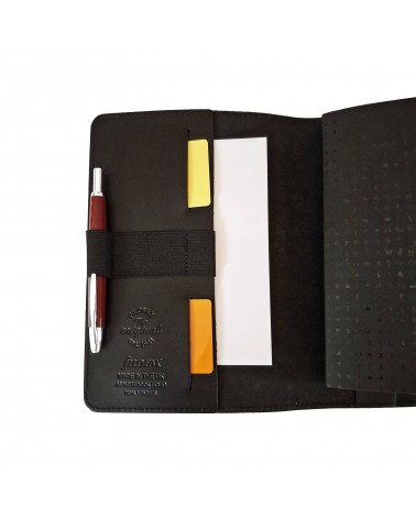 Protège-carnet cuir Filofax avec carnet Filofax à anneaux format A5