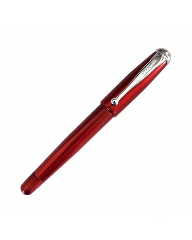 Stylo-plume convertible en roller Loclen Classica Red, fabriqué en Italie