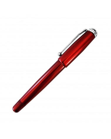 Stylo-plume convertible en roller Loclen Classica Red, fabriqué en Italie