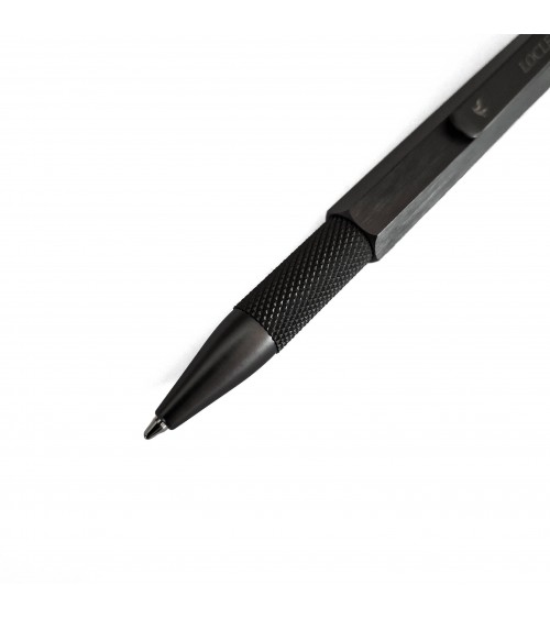 Stylo-bille Loclen L3 Black, fabriqué en Italie