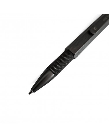 Stylo-bille Loclen L3 Black, fabriqué en Italie