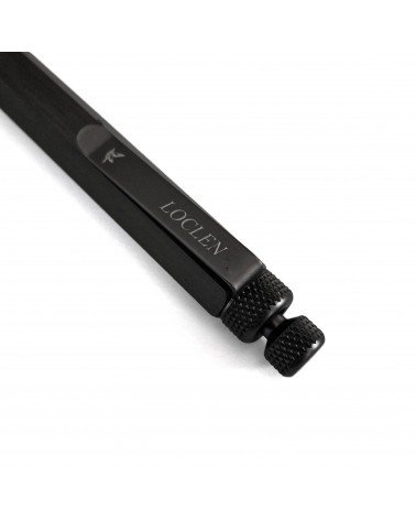 Stylo-bille Loclen L3 Black, fabriqué en Italie