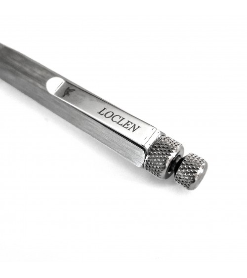 Stylo-bille Loclen L3 Chrome, fabriqué en Italie