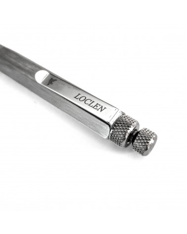 Stylo-bille Loclen L3 Chrome, fabriqué en Italie