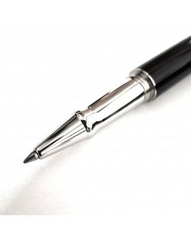 Roller Waldmann Tango Noir, argent massif sterling 925