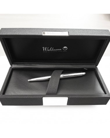 Stylo-bille Waldmann Pocket, argent massif sterling 925