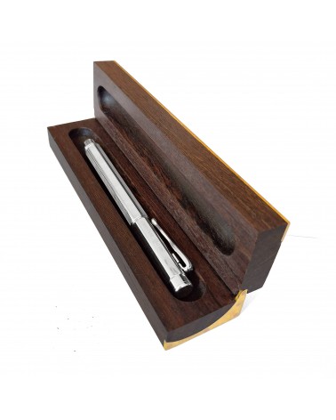 Plumier Patrick Guenat 1 place, bois de rose et laiton