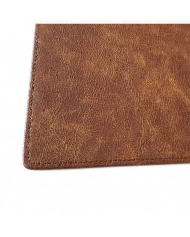Sous-main PA Madagascar cuir cognac, 36 x 47 cm
