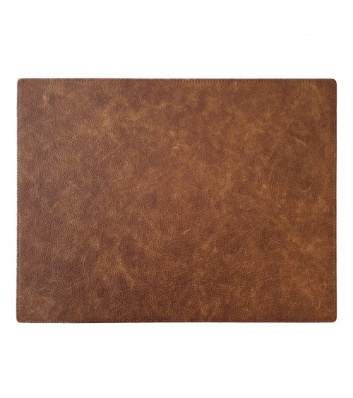 Sous-main PA Madagascar cuir cognac, 36 x 47 cm