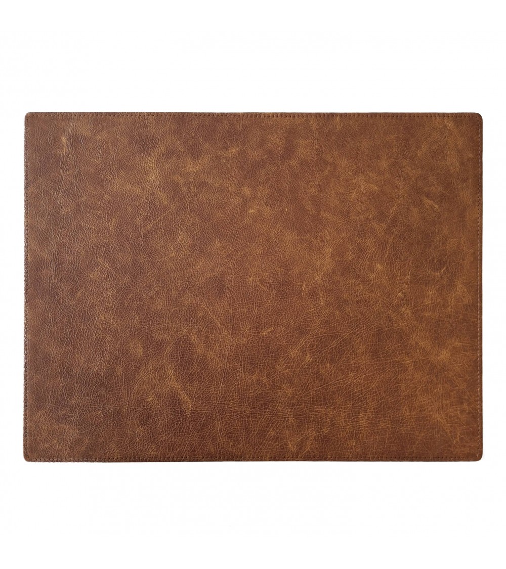 Sous-main PA Madagascar cuir cognac, 36 x 47 cm