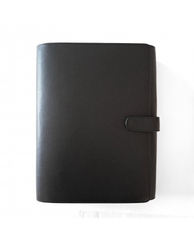 Porte-documents PA trieur 12 compartiments format A4 cuir noir