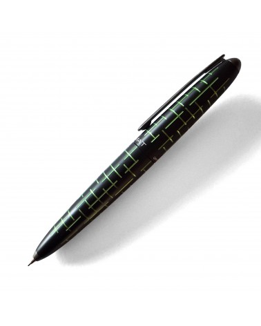 Porte-mine Diplomat Elox Matrix Noir-Vert