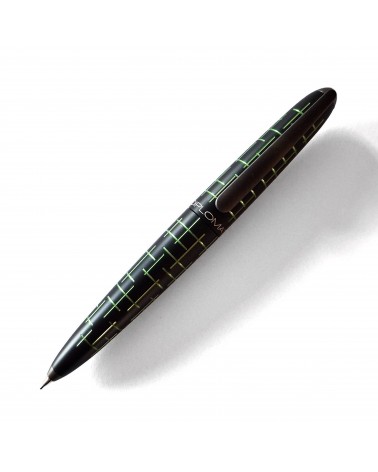 Porte-mine Diplomat Elox Matrix Noir-Vert