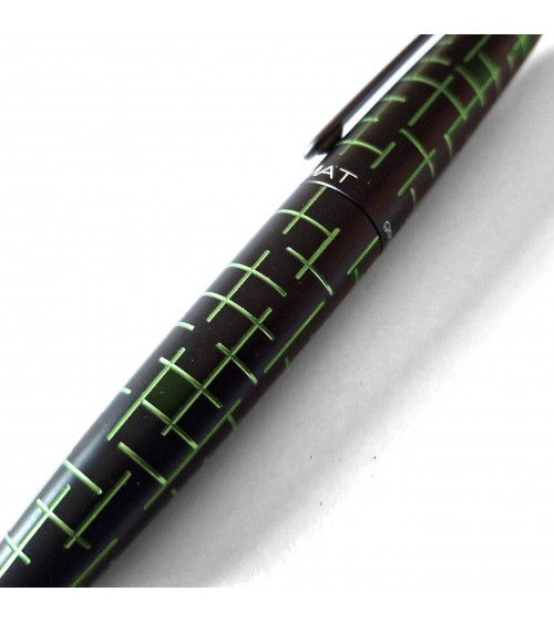 Porte-mine Diplomat Elox Matrix Noir-Vert