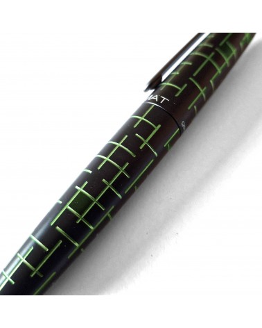Porte-mine Diplomat Elox Matrix Noir-Vert