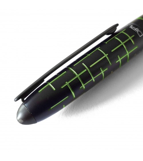 Porte-mine Diplomat Elox Matrix Noir-Vert