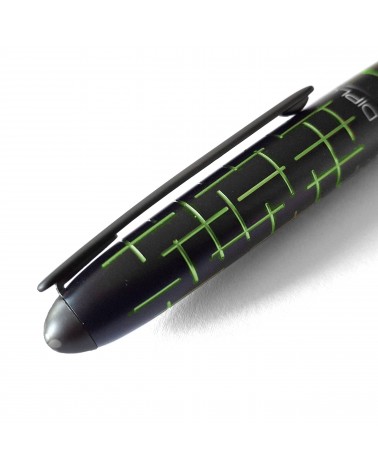 Porte-mine Diplomat Elox Matrix Noir-Vert