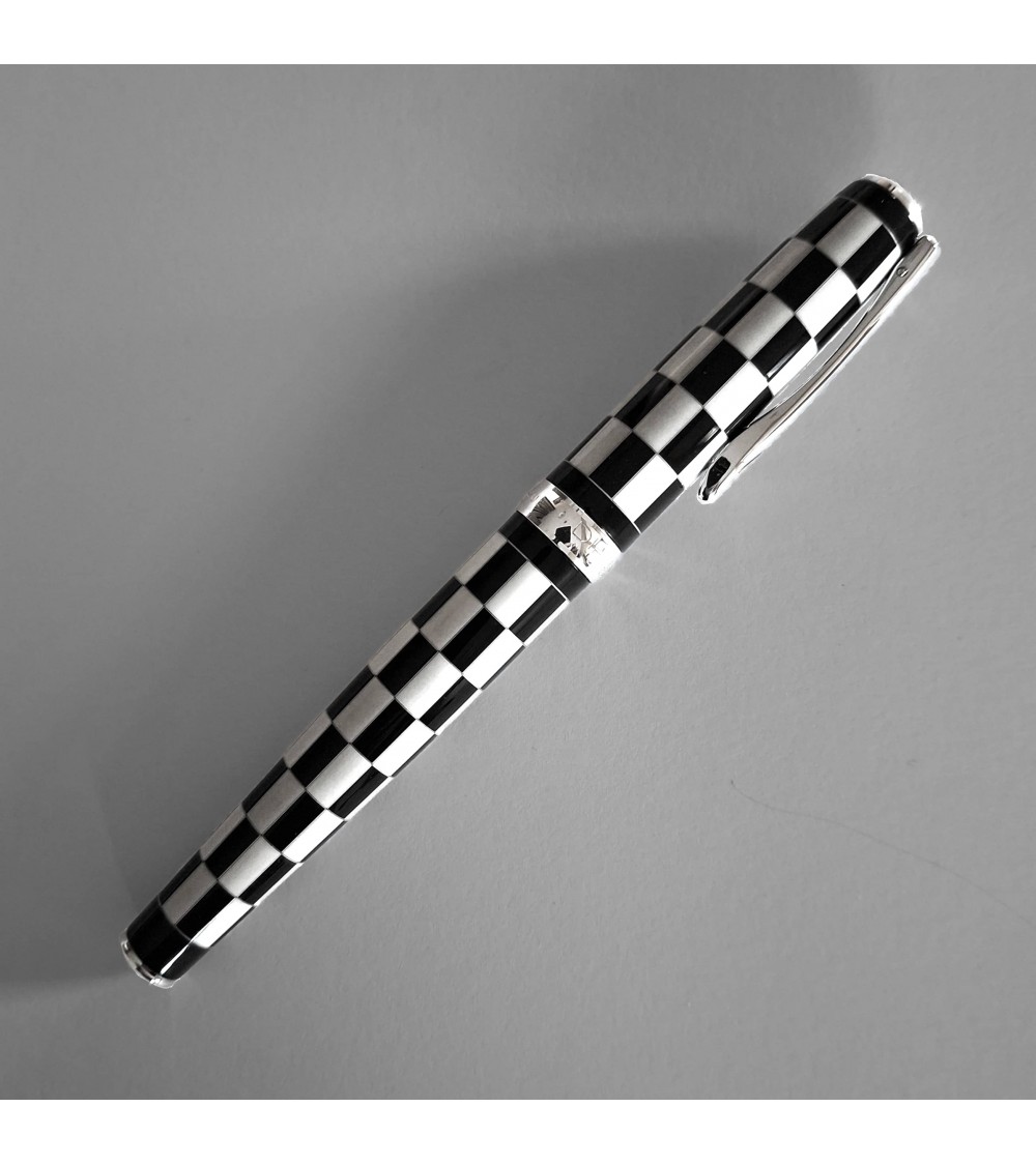 Roller Diplomat Excellence A+ Rome Noir-Blanc, fabriqué en Allemagne