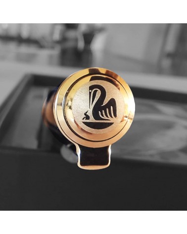 Stylo-plume à piston Pelikan Souverän M600 Art Collection Rudi Rother, plume or 14 carats