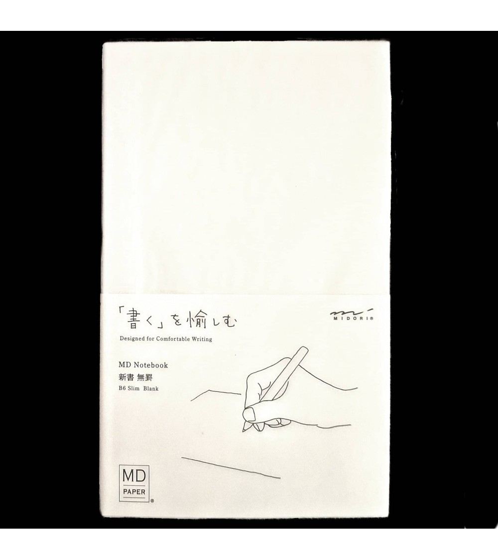 Carnets Midori format B6 (17,5 x 10,5 cm) adaptés pour les couvertures en cuir Midori