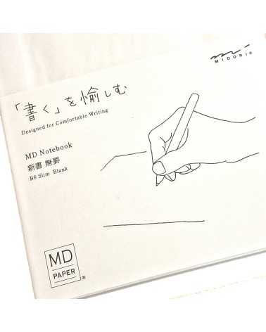 Carnets Midori format B6 (17,5 x 10,5 cm) adaptés pour les couvertures en cuir Midori