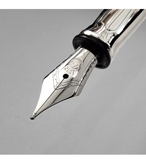 Stylo-plume Waldmann Voyager, argent massif sterling 925